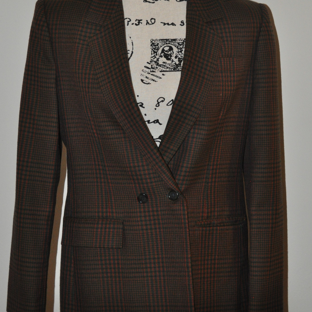 Saville Plaid Blazer